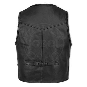 Sialkot-chalecos de cuero para motocicleta, Chaleco de cuero para motocicleta, a precio de fábrica, paquistaní, última colección - Product Image 6