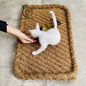 Estera de fibra de coco hecha a mano/Alfombra de coco natural PET al aire libre estera para mascotas al por mayor de proveedor de Vietnam - Product Image 6