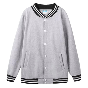 Maillot de baseball isolé en velours avec logo imprimé personnalisé sweat-shirt veste vêtements d'extérieur pour hommes et femmes ensemble de broderie uniforme d'équipe Style - Product Image 2