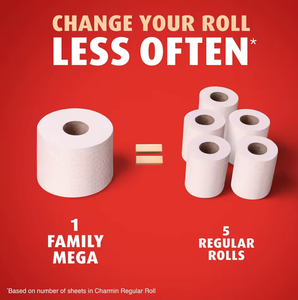 Precio al por mayor para papel higiénico Strong Disposable Clean Touch, 30 mega rollos familiares |   150 Rollos Regulares en Stock - Product Image 2