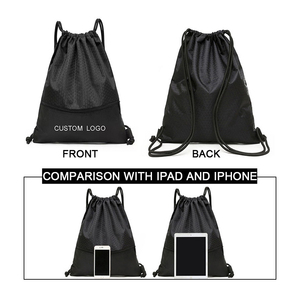 Venta al por mayor Bolsas Fabricante Reflectante 2024 Cordón Mochila Gimnasio Deportes Cuerda Saco Bolsas al aire libre - Product Image 4