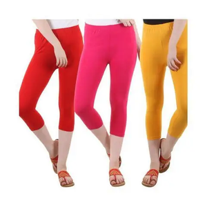 Venta al por mayor personalizado mujer suave Slim Fit secado rápido gimnasio transpirable cómodo Leggings sujetador Yoga conjunto transpirable algodón Leggings - Product Image 5