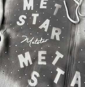 2025 personalizado francés Terry algodón Sudadera con capucha de alta calidad lavado Streetwear Sudadera con capucha de peso pesado hombres cremallera hasta Rhinestone Sudadera con capucha - Product Image 6