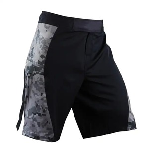 Haute qualité sur mesure OEM hommes Sublimation MMA BJJ Shorts pour hommes 100% Polyester Arts martiaux Boxer entraînement combat porter - Product Image 1