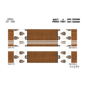 Acabado Mate Antideslizante Porcelana Paso 1200x300mm Elevador 1200x200mm Azulejos 11mm Alta Calidad China - Product Image 3