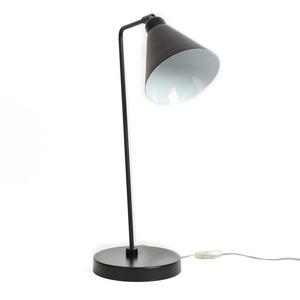 Lámpara minimalista negra mate Mezcla perfecta de forma y función para su hogar Lámpara de pie contemporánea - Product Image 2