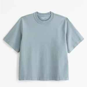 Camiseta de algodón para Mujer | ajuste extragrande mangas estándar color sólido cómodo transpirable uso diario - Product Image 5