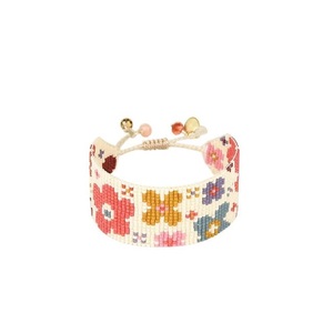 Bracelets faits main tendance et très demandés, bijoux perlés uniques MULTI CRAFT, perles de rocaille véritables, couleur et forme personnalisables, multicolores pour - Product Image 2