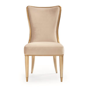 Luxurious <b>Dining</b> <b>Chair</b> in Gold Made of Solid <b>Wood</b> for <b>Dining</b> Furniture - Product Image 2