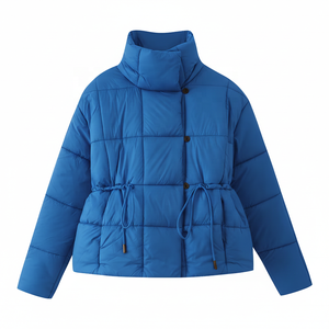 Otoño/Invierno 2026 Nueva Moda: Suéter Cálido de Manga Larga con Cuello y Cintura Tejida Gruesa con Lazo - Product Image 1