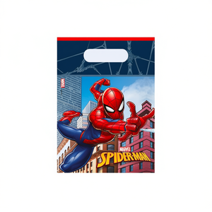 Sacs cadeaux Spider-Man en plastique, 6 pièces, emballage cadeau, célébration, 2 sacs - Product Image 2