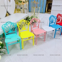 Chaise Chiavari en résine Pp de bonne qualité, chaise de fête pour enfants, chaise empilable pour événement de mariage, chaise en plastique moderne pour enfants, 2022 Offres Spéciales