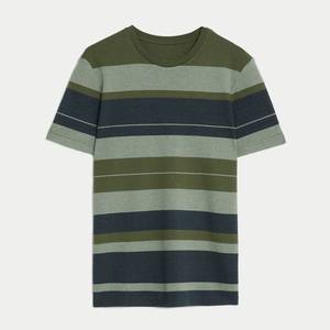 ผู้ชาย100% ผ้าฝ้ายเสื้อยืดที่กำหนดเองเสื้อยืดที่มีโลโก้-ขายส่งเสื้อยืด Unisex หลายสีจากเวียดนามโรงงาน - Product Image 3