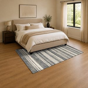 <b>RUGS</b> DEPOT LXDP-0660 Wholesale Grey Silver Modern Vintage Digital Printed Machine Washable Chenille Area <b>Rug</b> <b>Non</b> <b>Slip</b> - Product Image 3