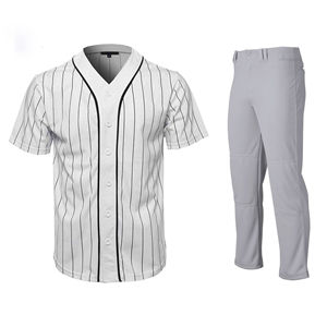 Nuevos uniformes de béisbol personalizados 100% poliéster transpirable antibacteriano equipo de secado rápido camiseta de entrenamiento todas las series - Product Image 3