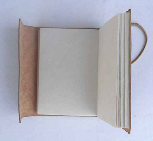 Carnet en cuir personnalisé vintage de haute qualité, artisanat, couverture souple en cuir personnalisée, format A5 - Product Image 4