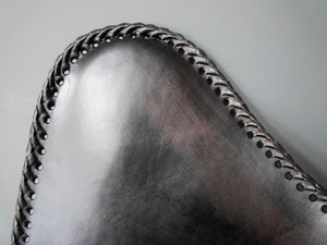 Chaise papillon en cuir rustique antique de qualité supérieure pliable loisirs pour bureau à domicile bar extérieur chambre salon salle à manger fer à repasser - Product Image 2