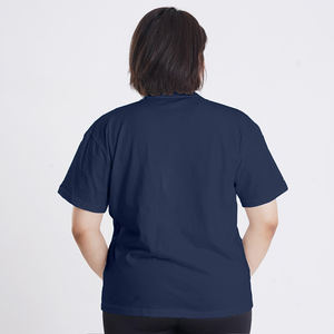 T-shirts pour femmes de qualité supérieure vêtements décontractés coupe ample coton bio doux solide t-shirts impression personnalisée à manches courtes pour l'été - Product Image 3