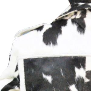 แจ็กเก็ตหนังวัวอินเทรนด์สำหรับผู้ชายแจ็กเก็ตหนังวัวย้อมสีล้วนพร้อมซิปปิดสำหรับฤดูหนาว - Product Image 5