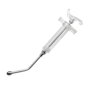 Seringue Réutilisable Ajustable Durable de Qualité Supérieure avec Buse de Lavage - Instrument Chirurgical pour Animaux le Plus Vendu - Product Image 1