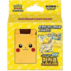 X3 Korean Pikachu Plush Deck <b>Box</b> Paper Sealed Promos for Storing and Organizing Your Collection - Product Image 3