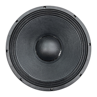 Caisson de basses professionnel DJ lourd de 18 pouces, néodyme, 18IPAL, bobine vocale de 115 mm, caisson de basses de 18 pouces, 4 ohms