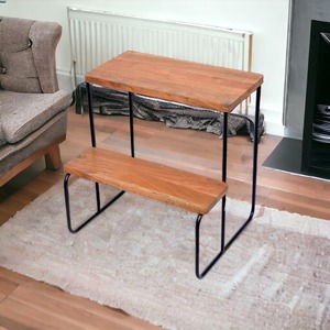 Solid Wooden <b>Steps</b> Footstool <b>for</b> Montessori Baby <b>Kitchen</b> & Dining <b>for</b> Living Room Children's Learning <b>step</b> Stool wood furniture - Product Image 6