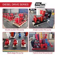 OEM diesel de pompe centrifuge d'eau de moteur diesel de secours du groupe 100HP de pompe à incendie de grand débit