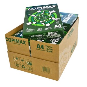 PAPIER À COPIER A4 COPIMAX DE QUALITÉ SUPÉRIEURE EN GROS 80g BLANC/COLOURE À VENDRE - Product Image 1