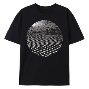 Venta caliente camiseta de hombre diseño personalizado 100% algodón transpirable suave secado rápido Anti-Pilling pantalla impresa último estilo al por mayor - Product Image 1