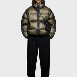 Chaquetas de Plumón para Hombre al por Mayor, Chaqueta Bomber Cortavientos de Nailon, Chaqueta de Invierno Acolchada para Hombre - Product Image 6