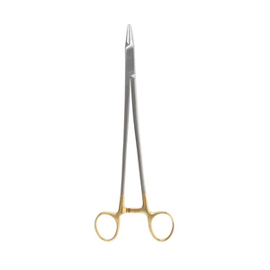 Portaagujas Mayo Hegar TC fórceps rectos medio dorado patrón pesado 205 mm 8 "fórceps de soporte de aguja quirúrgica para uso médico - Product Image 6