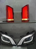 Kit de carrosserie matériel Yiku PP pour mercedes-benz classe V Vito W447 V250 Super Star calandre pare-chocs avant pare-chocs arrière jupes latérales