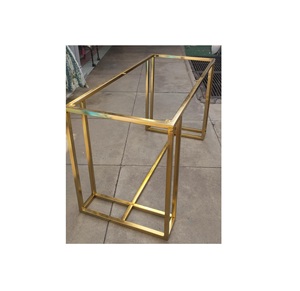 Table de salon de forme personnalisée de qualité exclusive Table en métal au design admirable pour la décoration intérieure au meilleur prix - Product Image 4