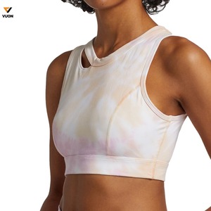 Conjunto de pantalones cortos sin mangas de talla grande para mujer, Sujetador deportivo transpirable sin costuras, logotipo personalizado, Yogini, nuevo diseño de moda Reversible - Product Image 1