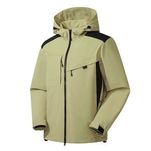 Imperméable de haute qualité, fabriqué par des professionnels, à haute réflexion lumineuse, coupe ajustée, pour hommes, utilisation en extérieur en hiver, nylon et élasthanne, personnalisable - Product Image 5