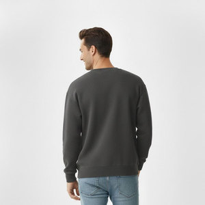 Sweat-shirt personnalisé style streetwear hip-hop avec intérieur en polaire confortable, coupe classique, 100% coton, pour la mode décontractée d'hiver et l'usage quotidien - Product Image 4