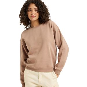 Sudadera de lujo personalizada para mujer, Sudadera de cuello redondo bordada con estampado de diseñador para mujer, 100% algodón - Product Image 1