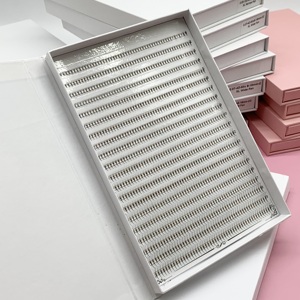 Ventiladores de pestañas simétricos de precio barato 10D, caja de ventiladores unidos por calor ODM, 20 líneas, rizo completo de visón, rizo estable, ventiladores de pestañas OEM, recién llegado - Product Image 5