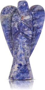 จี้สร้อยคอหินโมราขนาด1นิ้วประดับอัญมณีคริสตัลกึ่งมีค่าสำหรับใช้ในการรักษาและให้เป็นของขวัญ - Product Image 2