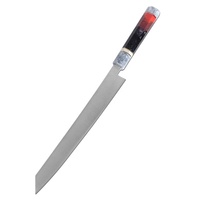 Couteau de cuisine ambidextre artisanal en acier Damas, style moderne, service OEM/ODM, commandes en gros personnalisées