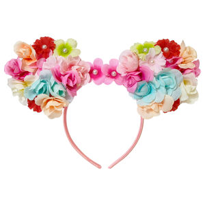 Accessoires pour cheveux Mickey et Minnie Mouse, bandeaux fleuris, 150 unités, vente en gros, carton, livraison gratuite, collection officielle sous licence HER - Product Image 1