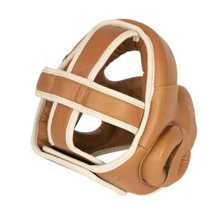 Protector de cabeza de cuero personalizado de alta calidad, cómodo equipo de protección de boxeo, gran oferta, ropa de artes marciales - Product Image 4