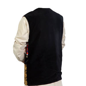 Gilet traditionnel de couleur Multiple pour le travail, brodé, Vintage, Pashtun, tribal, ethnique - Product Image 5