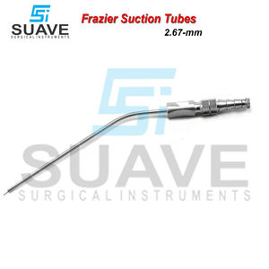 Stainless Steel Frazier Suction Tubes ENT 2.67mm Medical Diagnostic Neurosurgery Instruments by SUAVE SURGICAL INSTRUMENTS - Product Image 5