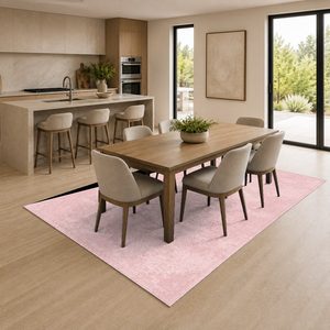 <b>RUGS</b> DEPOT LXDP-0733 Wholesale Multicolor Neutral Contemporary Geometric Digital Printed Machine Washable Chenille <b>Rug</b> <b>Non</b> <b>Slip</b> - Product Image 4
