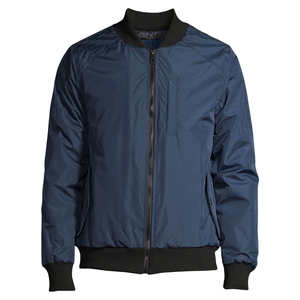 Blouson d'aviateur en satin de soie de haute qualité pour hommes Blouson d'aviateur matelassé en satin à la nouvelle mode et au nouveau style - Product Image 1