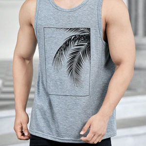 Fabricante personalizado Logo Gym Fitness mens Stringer Tank Top gimnasio hombres Tank top - Product Image 4