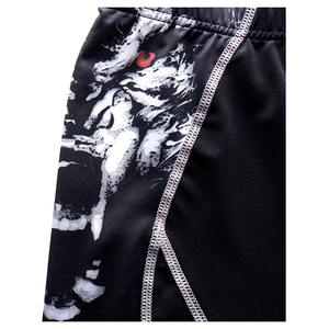 Men's Quick Dry Gym Fitness Running Shorts Compression Stretch Track <b>Tights</b> for Training Solid <b>Pattern</b> OEM Service - Product Image 5