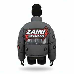 Women Premium Puffer <b>Jacket</b> 350GSM Soft Polyester Fabric Winter Coat Custom Logo Embroidery <b>Patch</b> Design Women Puffer <b>Jackets</b> - Product Image 2